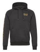 Jerseywear Tops Sweatshirts & Hoodies Hoodies Black EA7