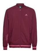 Bl Upf Jkt Q3 Sport Sport Jackets Burgundy Adidas Sportswear