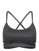 Yga St Aop Bra Sport Bras & Tops Sports Bras - All Black Adidas Perfor...