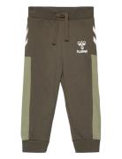 Hmlneel Pants Sport Sweatpants Khaki Green Hummel