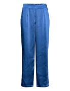 Henry Pants Bottoms Trousers Wide Leg Blue Lollys Laundry