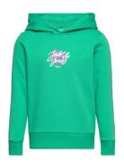 Jorsergey Sweat Hood Fst Jnr Tops Sweatshirts & Hoodies Hoodies Green ...