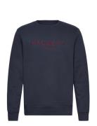 Heritage Crew Tops Sweatshirts & Hoodies Sweatshirts Navy Hackett Lond...