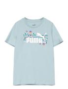 Ess+ Summer Camp Tee Sport T-Kortærmet Skjorte Blue PUMA