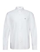 Slim Oxford Shirt Tops Shirts Casual White GANT