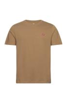 Ss Original Hm Tee Otter Tops T-Kortærmet Skjorte Brown LEVI´S Men