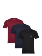 Tshirtrn 3P Classic Tops T-Kortærmet Skjorte Black BOSS