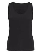 Objleena S/L Tank Top Noos Tops T-shirts & Tops Sleeveless Black Objec...