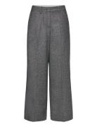 Woven Pants Bottoms Trousers Wide Leg Grey Marc O'Polo