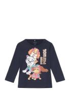 Nmfnubina Pawpatrol Ls Top Noos Cplg Tops T-shirts Long-sleeved T-Skjo...