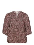 Wa-Sigga Tops Blouses Long-sleeved Brown Wasabiconcept