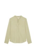 Shirts/Blouses Long Sleeve Tops Blouses Long-sleeved Green Marc O'Polo