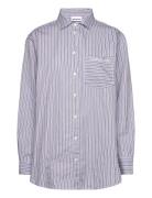 Pj Shirt Tops Shirts Long-sleeved Blue H2O Fagerholt