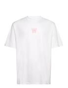 Asa Aa T-Shirt Tops T-Kortærmet Skjorte White Double A By Wood Wood