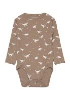 Body Langærmet Body Beige Sofie Schnoor Baby And Kids