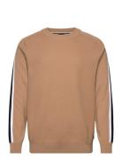 Pontevico Tops Sweatshirts & Hoodies Sweatshirts Beige BOSS