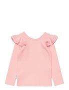 Florette Shirt Tops T-shirts Long-sleeved T-Skjorte Pink Gugguu