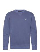 Plain Crew Sws Tops Sweatshirts & Hoodies Sweatshirts Blue Lee Jeans