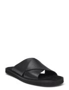 Sandals - Flat - Open Toe - Op Shoes Summer Shoes Sandals Black ANGULU...