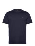 Sleek Mk Crew Tops T-Kortærmet Skjorte Navy Michael Kors