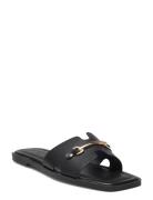 Pcmarianne Sandal Flade Sandaler Black Pieces