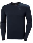 Hh Lifa Active Solen Ls Sport T-Langærmet Skjorte Navy Helly Hansen