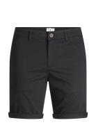 Jjibowie Jjshorts Solid Sa Sts Bottoms Shorts Chinos Shorts Black Jack...
