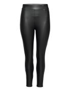 Carrool Coated Legging Noos Bottoms Trousers Leather Leggings-Bukser B...