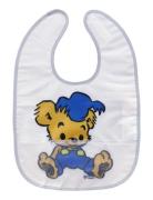 Bamse, Bib, White / Grey Baby & Maternity Baby Feeding Bibs Sleeveless...