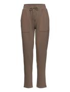 Mschima Q Pocket Sweat Pants Bottoms Sweatpants Brown MSCH Copenhagen