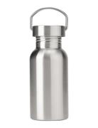 Water Bottle 400 Ml. Home Kitchen Water Bottles Silver Haps Nordic