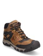 Ke Ridge Flex Mid Wp Bison/Golden Brown Sport Sport Shoes Outdoor-hiki...