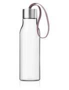 Drinking Bottle 0.5L Nordic Rose Home Kitchen Water Bottles Nude Eva S...