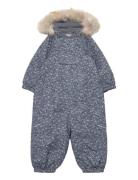 Snowsuit Nickie Tech Outerwear Coveralls Snow-ski Coveralls & Sets Blu...