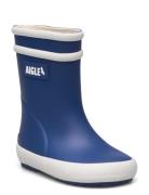 Ai Baby Flac 2 Roi Shoes Rubberboots High Rubberboots Blue Aigle