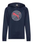 Active Sports Poly Hoodie B Sport Sweatshirts & Hoodies Hoodies Navy P...