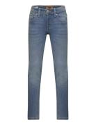 Jjiglenn Jjoriginal Mf 071 Noos Mni Bottoms Jeans Skinny Jeans Blue Ja...