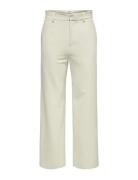 Onsbob-Le Loose 0071. Pant Bottoms Trousers Formal Cream ONLY & SONS