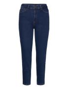 Nmmoni Hw Ank Jeans Az365Db Fwd Noos Bottoms Jeans Slim Blue NOISY MAY