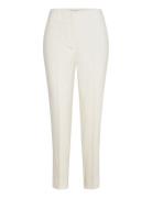 Juliafv Bottoms Trousers Slim Fit Trousers Cream FIVEUNITS