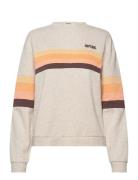 Surf Revival Panelled Crew Sport Sweatshirts & Hoodies Fleeces & Midla...