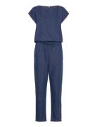 Soft Denim Cavi Jumpsuit Bottoms Jumpsuits Blue Mads Nørgaard