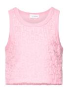 Undershirt Tops T-shirts Sleeveless Pink Little Marc Jacobs