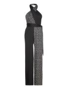 Dvf Cort Jumpsuit Bottoms Jumpsuits Black Diane Von Furstenberg