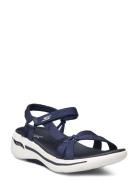 Womens Gowalk Arch Fit - Elite Sandal Flade Sandaler Navy Skechers