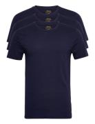 Bci Cotton-3Pk-Ucr Tops T-Kortærmet Skjorte Navy Polo Ralph Lauren Und...