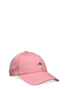 Unisex. Cotton Twill Cap Accessories Headwear Caps Pink GANT