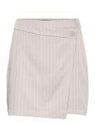 Vmwendy Mr Short Skirt Boo Kort Nederdel Cream Vero Moda