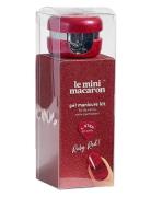 Gel Manicure Kit Ruby Red Neglelak Gel Red Le Mini Macaron