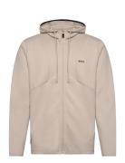 Saggy 1 Sport Sweatshirts & Hoodies Hoodies Beige BOSS